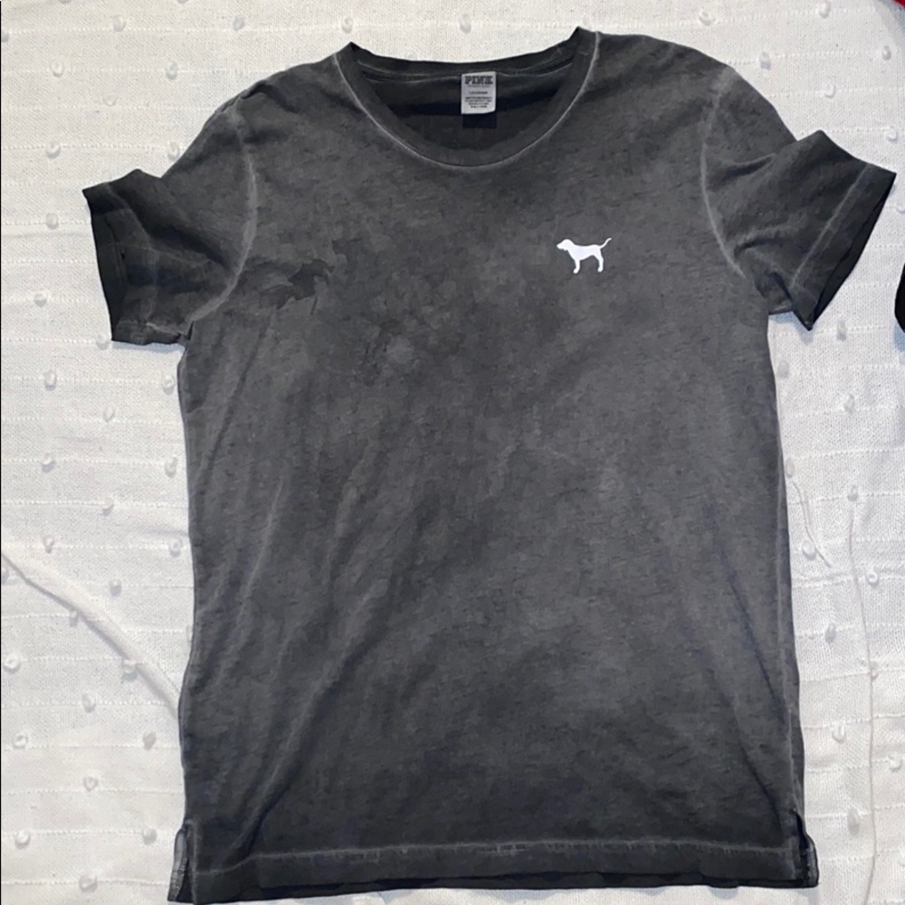 VS PINK Short Sleeve Campus T-Shirt